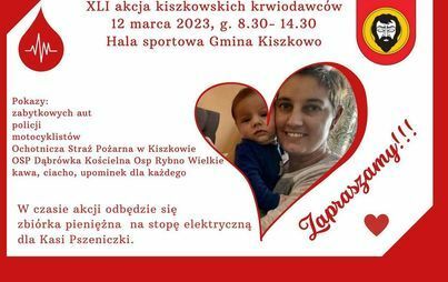 Zdjęcie do XLI akcja kiszkowskich krwiodawc&oacute;w