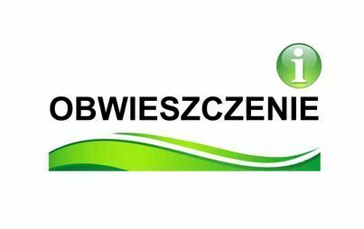 Zdjęcie do O B W I E S Z C Z E N I E
