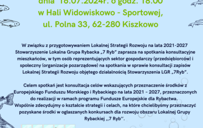 Zdjęcie do Konsultacje społeczne w Kiszkowie