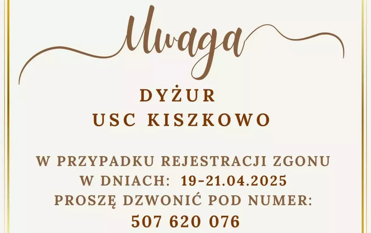 dyżur usc