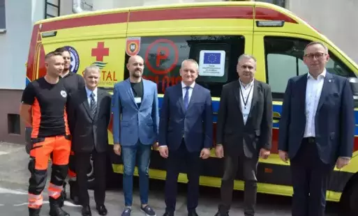 Uroczyste otwarcie po kapitalnym remoncie Podstacji Pogotowia Ratunkowego w Kiszkowie