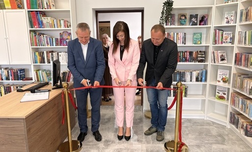 Uroczyste otwarcie po remoncie Filii Biblioteki w Rybnie Wielkim