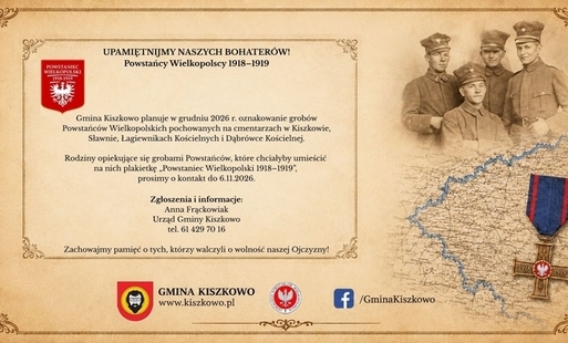 Znakowanie grobów Powstańców Wielkopolskich