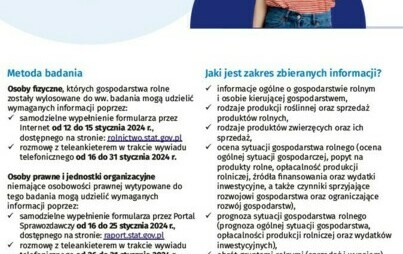 Zdjęcie do  Badanie Koniunktura w gospodarstwach rolnych 